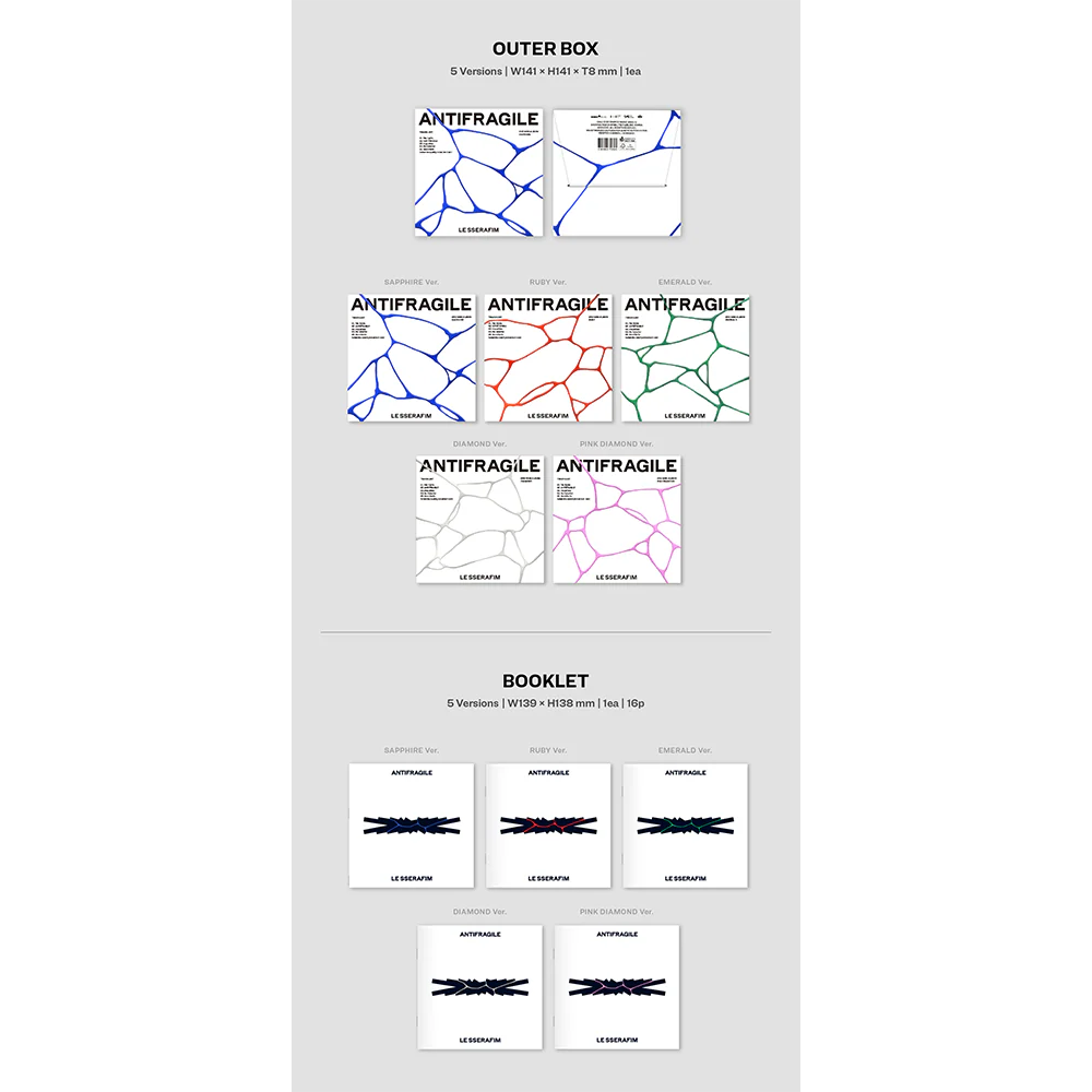 2nd Mini Album 'ANTIFRAGILE' (COMPACT Ver.) - Image 3