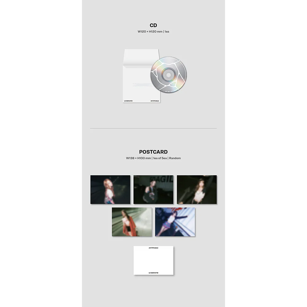2nd Mini Album 'ANTIFRAGILE' (COMPACT Ver.) - Image 4