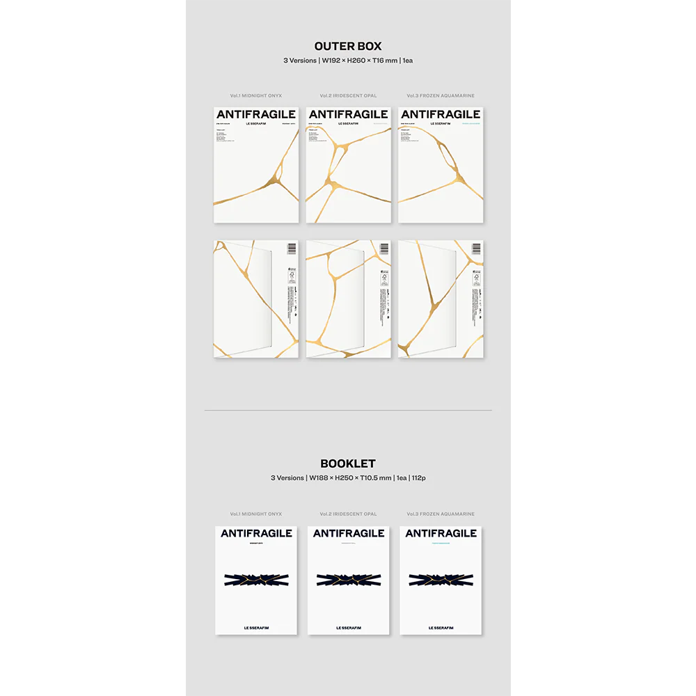 2nd Mini Album 'ANTIFRAGILE' IRIDESCENT OPAL - Image 4